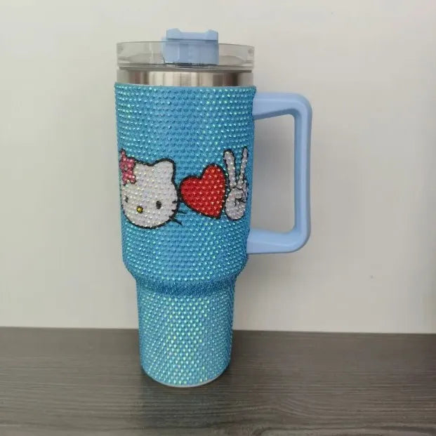 Disney cartoon mug stainless steel for school kids
