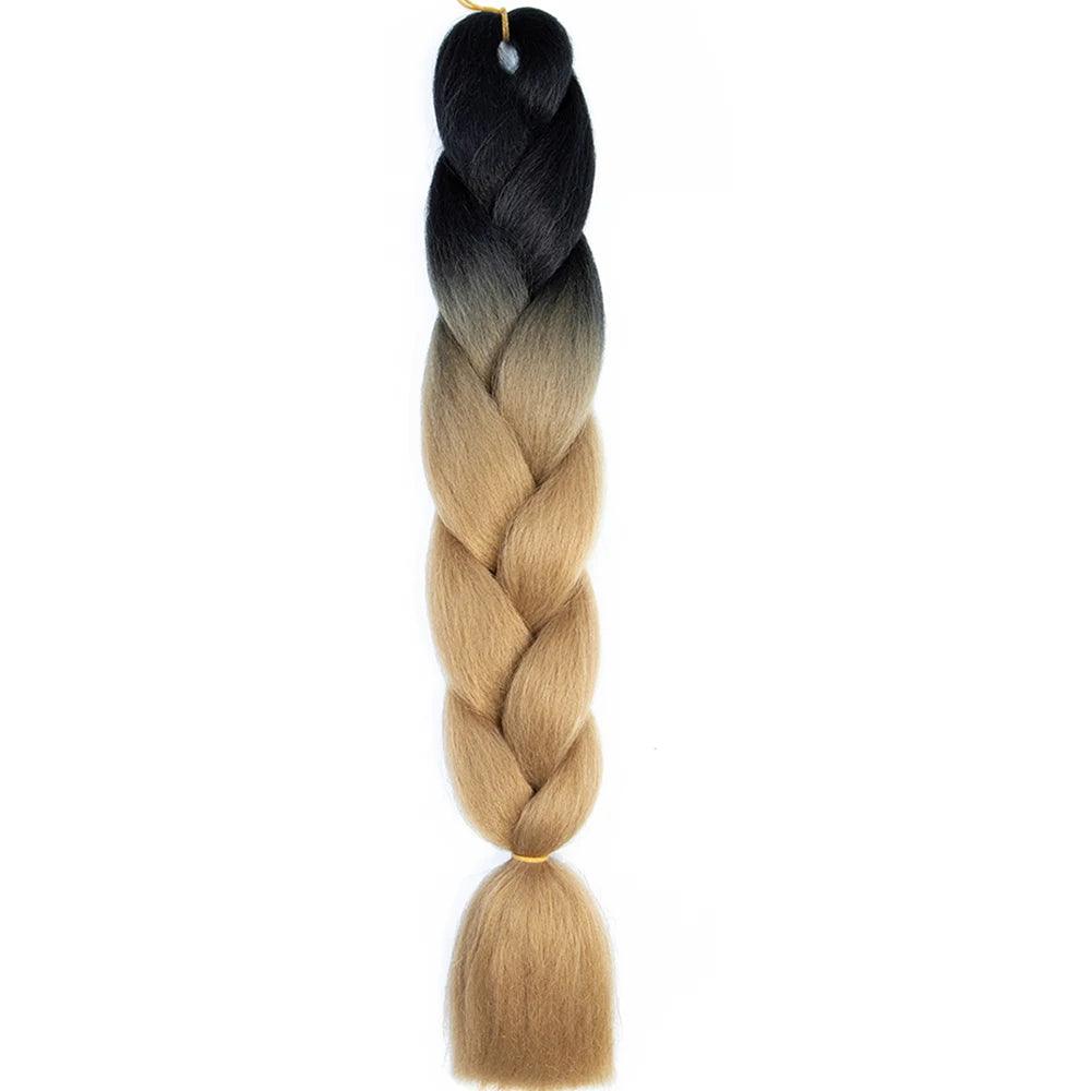24 inch braids extensions braiding hair color hair for children braid - ARI