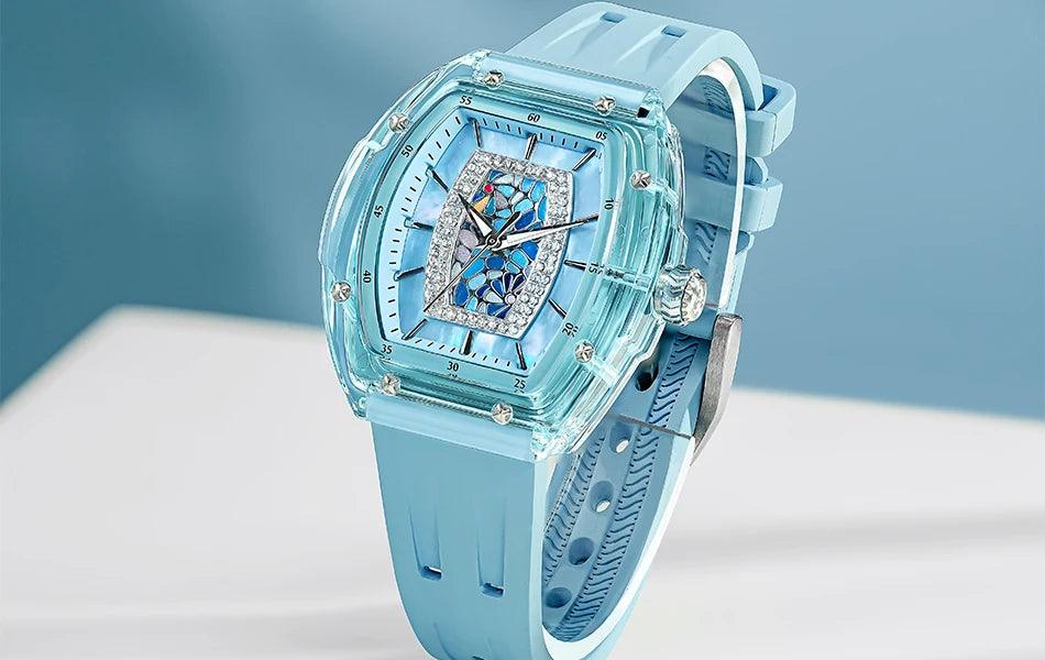 Dubai watch fashion crystal quartz wristwatch precious gifts for girls - ARI