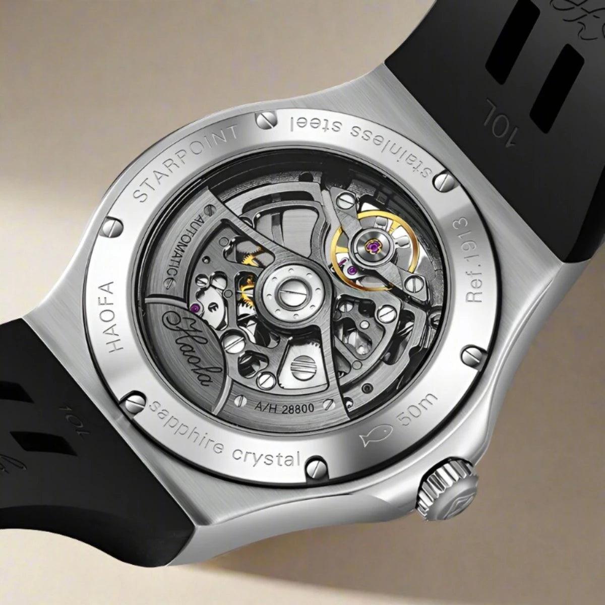 Haofa skeleton watch,Luxury automatic mechanical - ARI