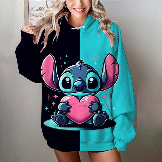 Girls Disney design hoodie oversize amazing style