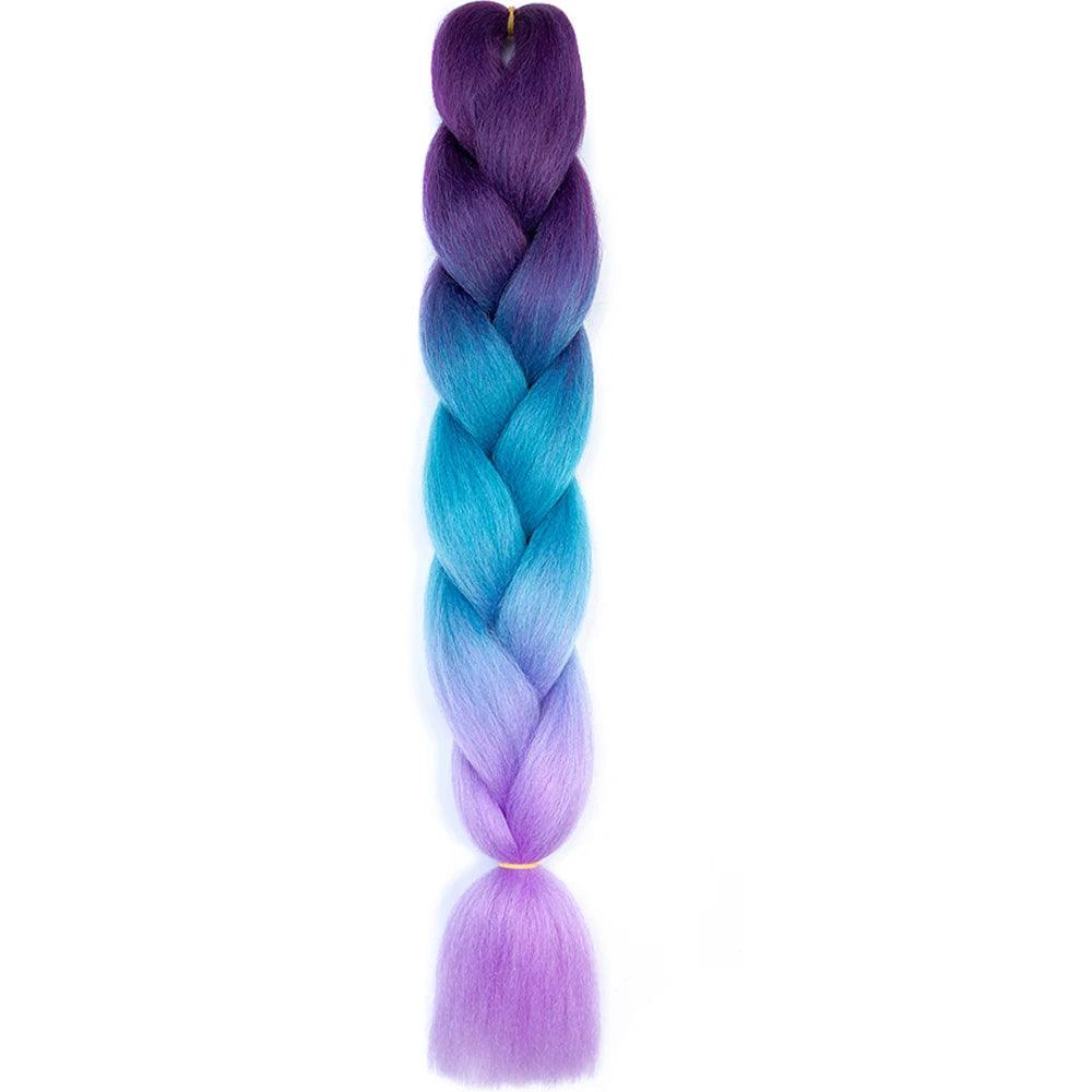 24 inch braids extensions braiding hair color hair for children braid - ARI