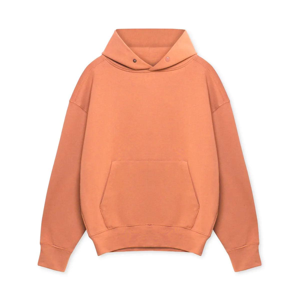heavyweight cotton hoodie loose fitting amazing street style - ARI