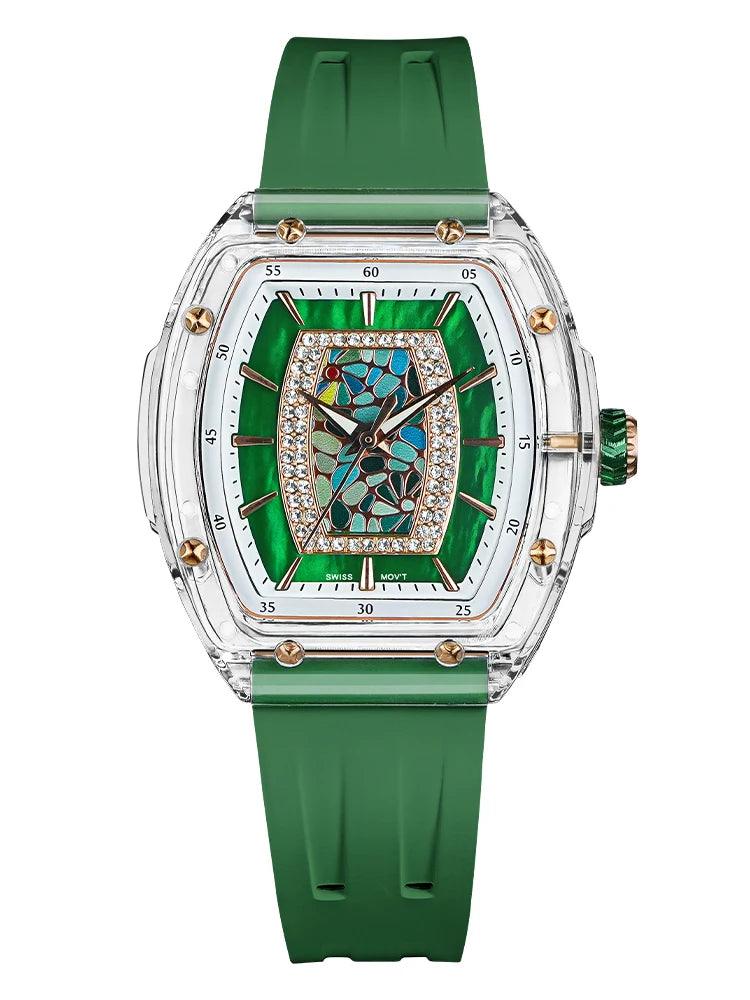 Dubai watch fashion crystal quartz wristwatch precious gifts for girls - ARI