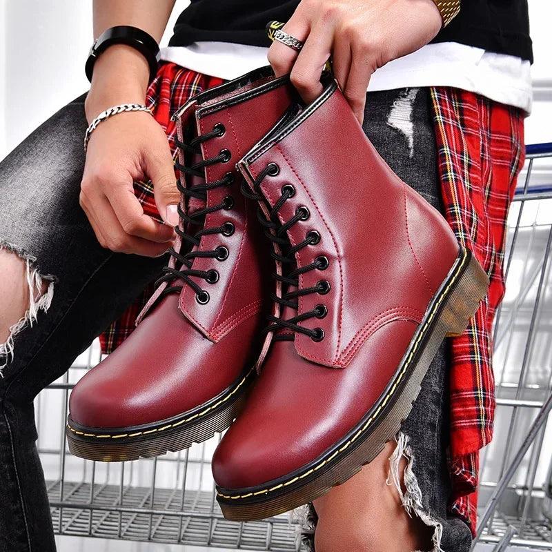 Unisex retro ankle boots comfort, and a stylish design handmade - ARI