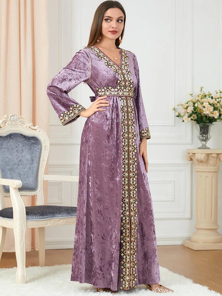 Elegant Dubai-inspired dress for muslim women – Modest & stylish middle eastern fashion - ARI
