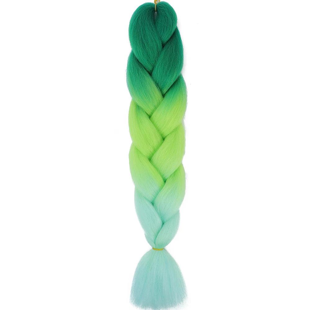 24 inch braids extensions braiding hair color hair for children braid - ARI
