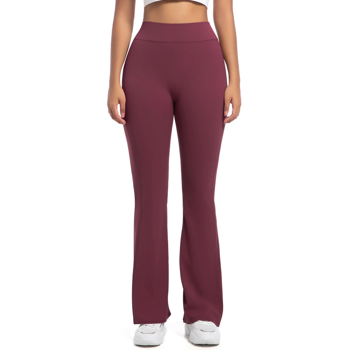 Women Flare pocket leggings high waist Breathable street style