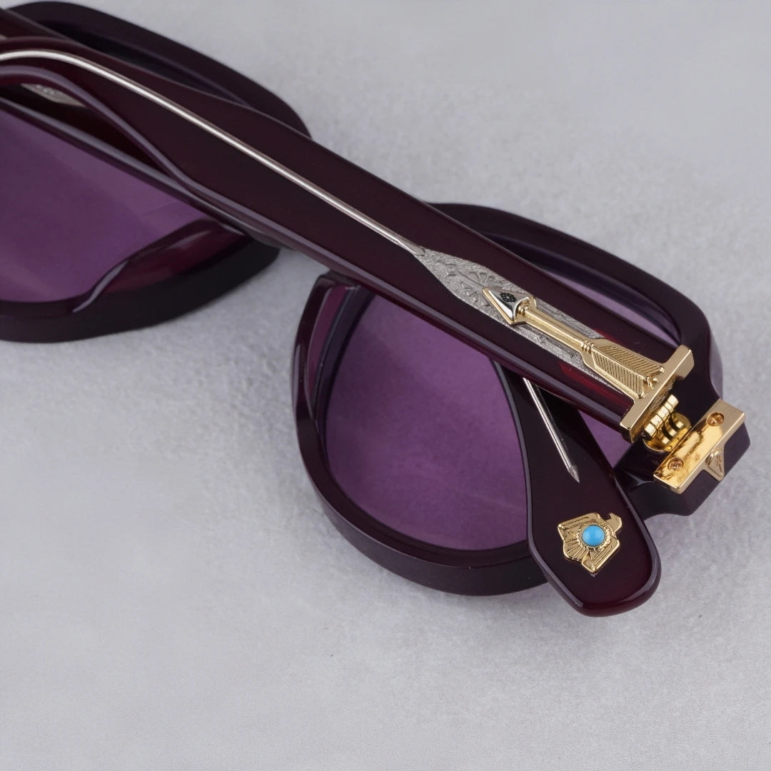 Jacque Maire Mage RED CLOUD Solid thick and old money type Sunglasses