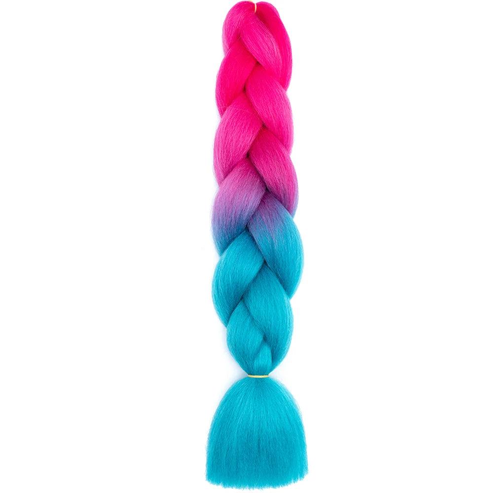 24 inch braids extensions braiding hair color hair for children braid - ARI