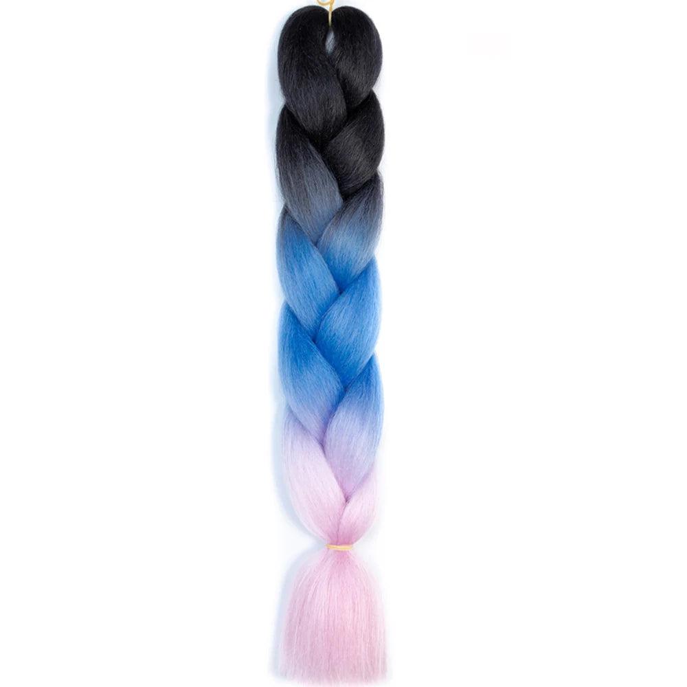 24 inch braids extensions braiding hair color hair for children braid - ARI