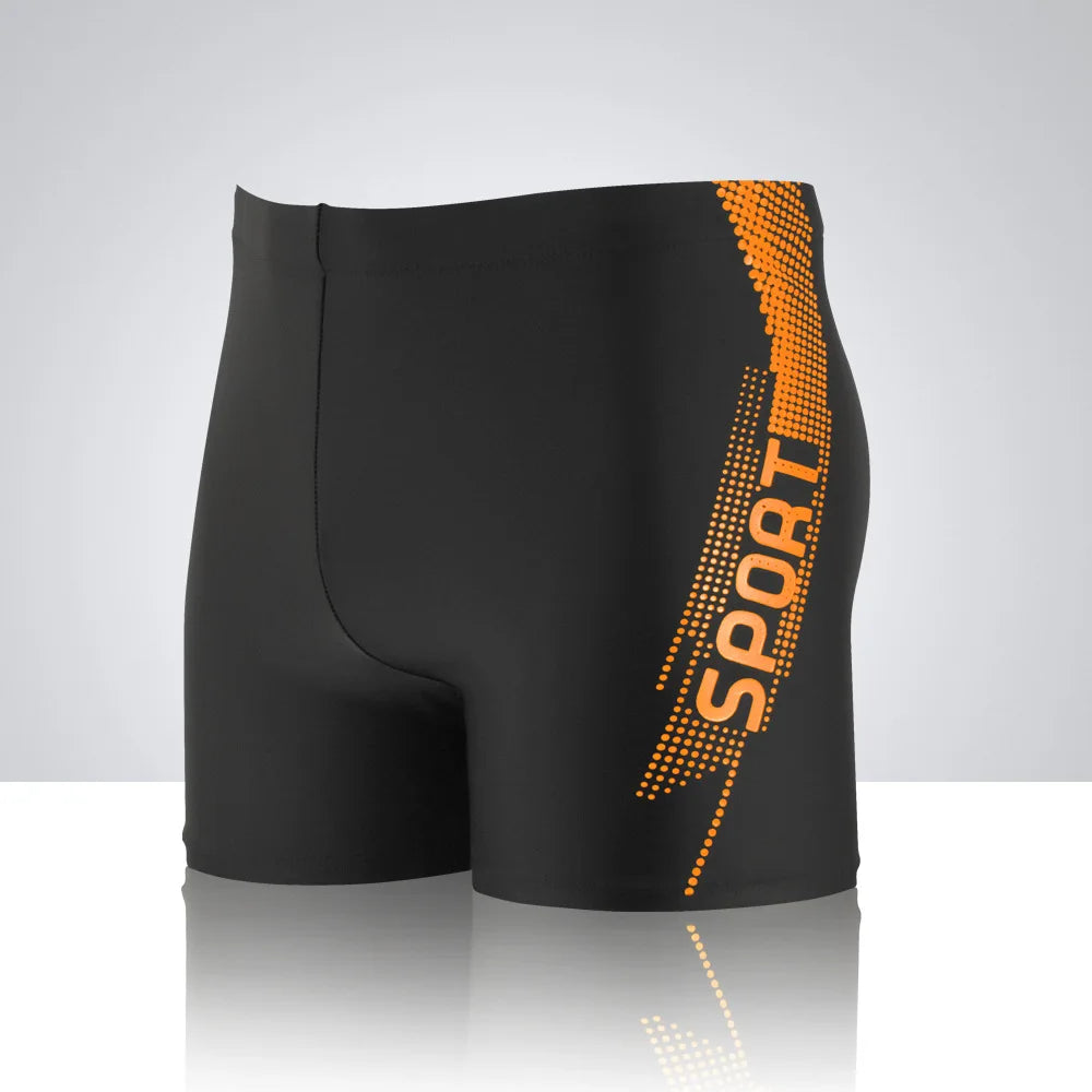 Man swimming trunks fast dry high fashion