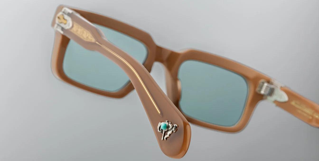 JACQUE MARIE MAGE,Belvedere Sunglasses fashion handmade Punk Acetate - ARI