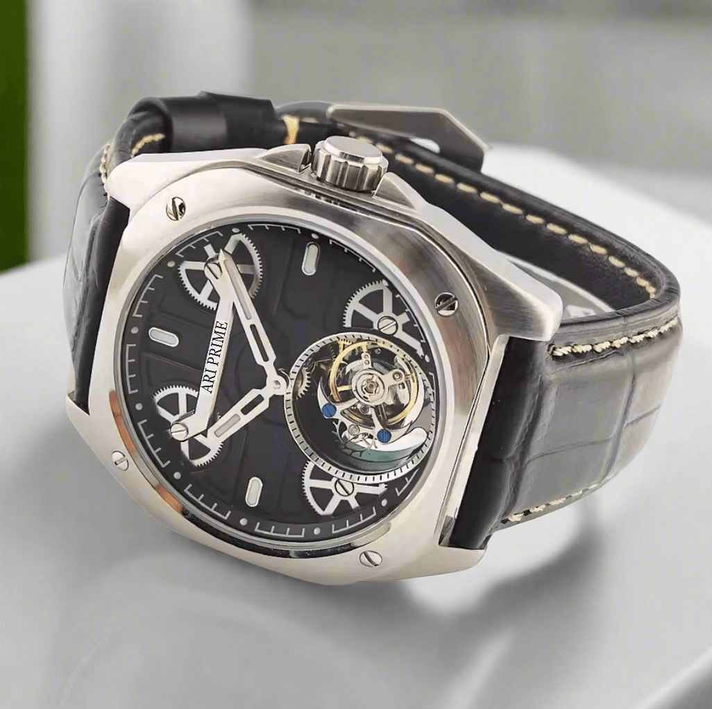 ARI PRIME Tourbillon watch mechanical movement Stainless steel - ARI