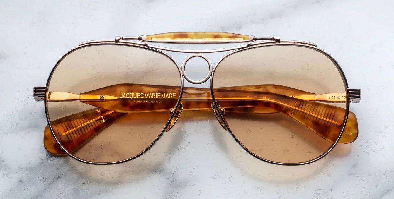 JACQUE MARIE MAGE,Aspen sunglasses handmade classic pure outdoor glasses - ARI
