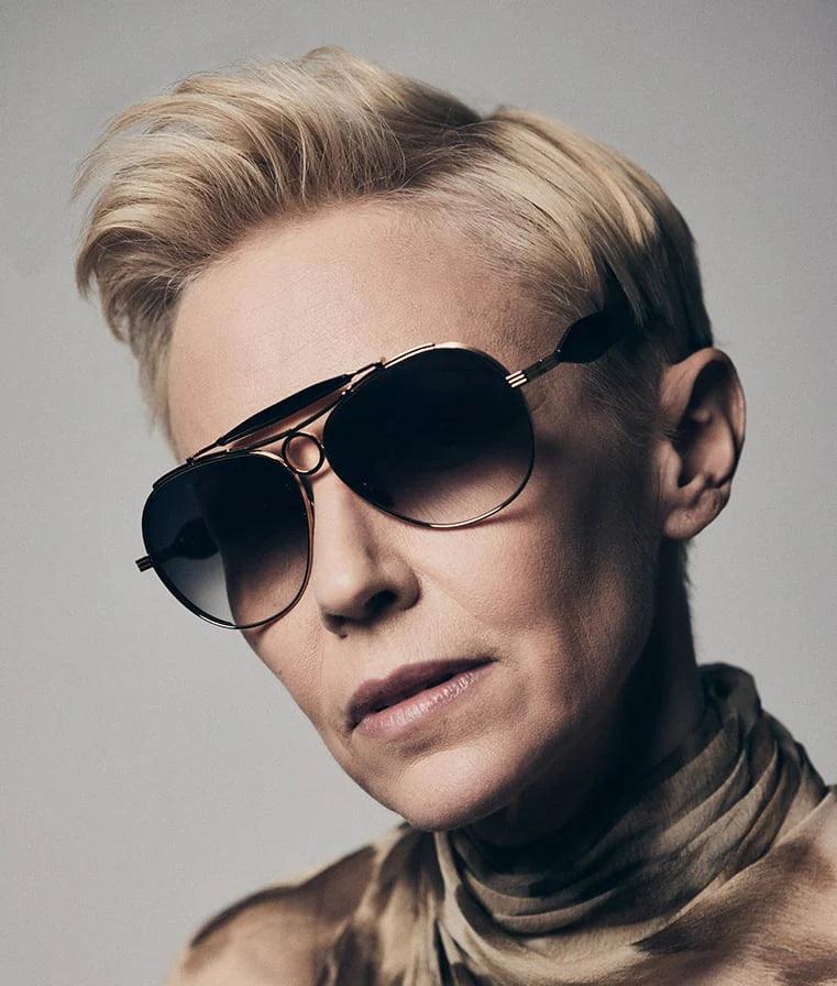JACQUE MARIE MAGE,Aspen sunglasses handmade classic pure outdoor glasses - ARI