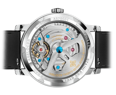 AGELOCER Original Astronomer luxury automatic moon phase watch - ARI