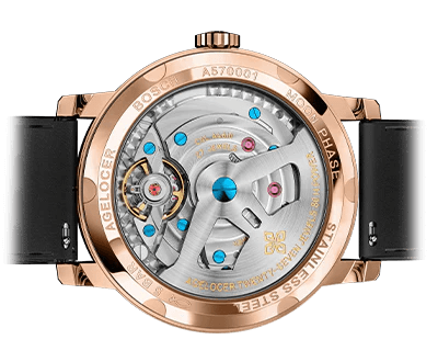 AGELOCER Original Astronomer luxury automatic moon phase watch - ARI